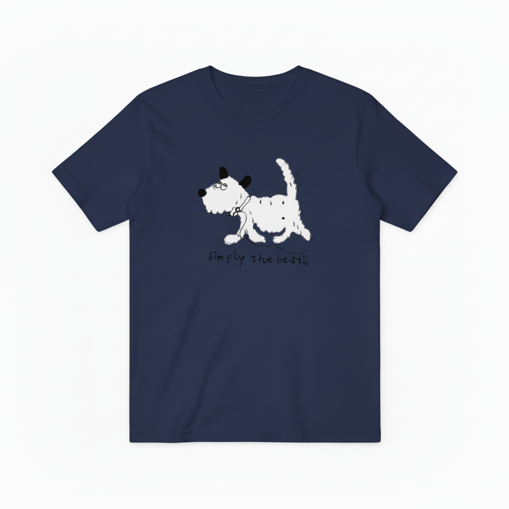Simply The Best Dog Graphic Sweater Animal Lover Gift T7049