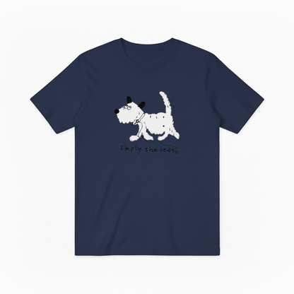 Simply The Best Dog Graphic Sweater Animal Lover Gift T7049