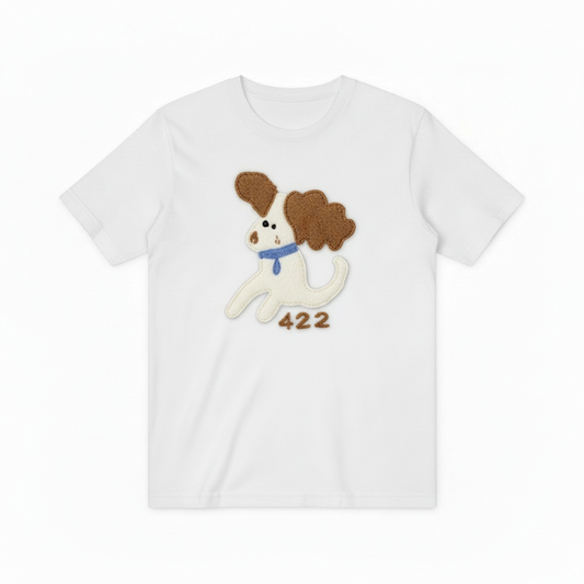 422 Puppy Graphic Tee Cute Dog Lover Gift T7052