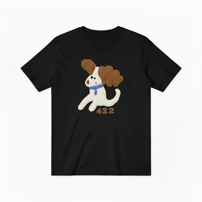 422 Puppy Graphic Tee Cute Dog Lover Gift T7052