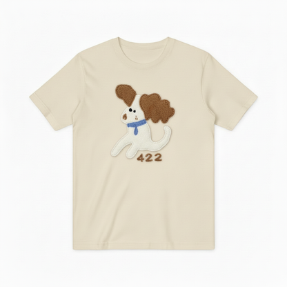 422 Puppy Graphic Tee Cute Dog Lover Gift T7052