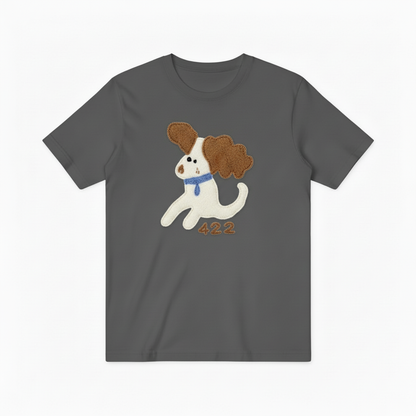 422 Puppy Graphic Tee Cute Dog Lover Gift T7052