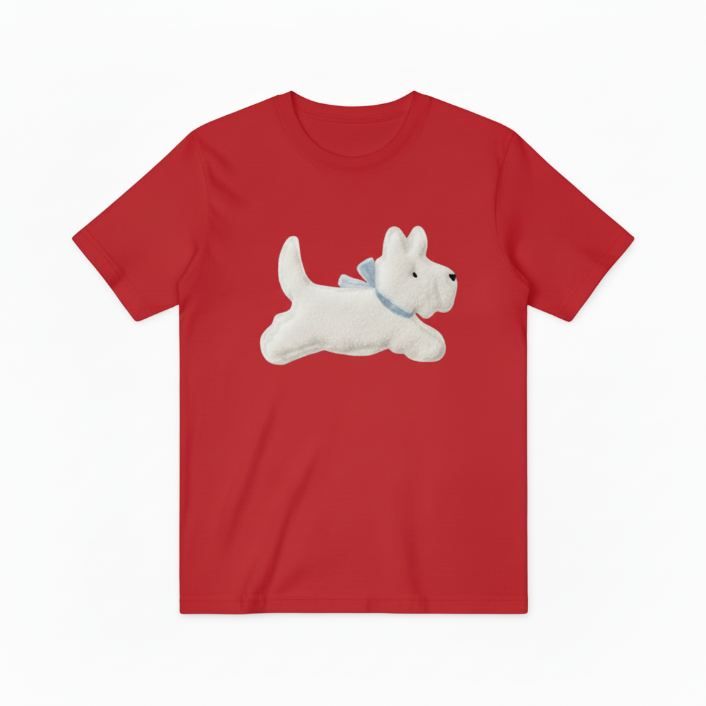 Westie Dog Graphic Tee Cute Dog Lover Gift T7057