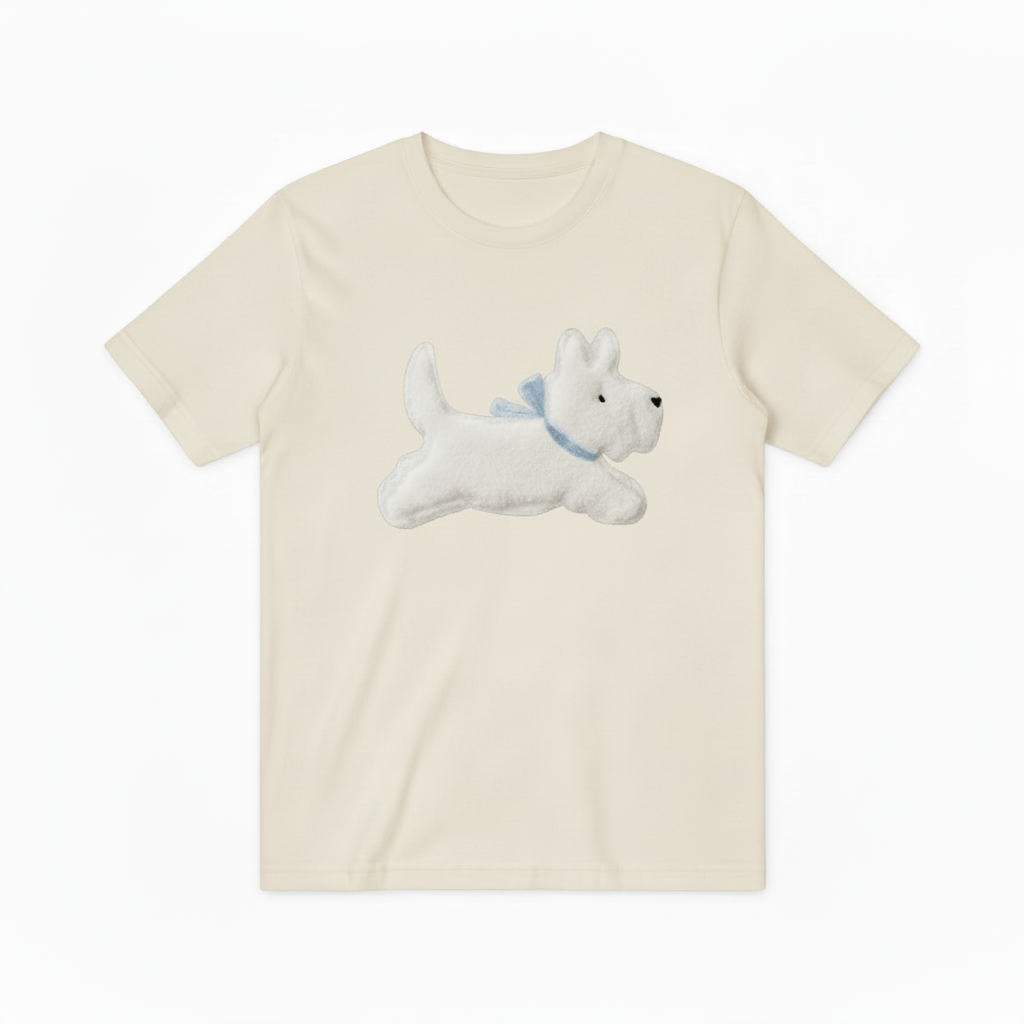 Westie Dog Graphic Tee Cute Dog Lover Gift T7057