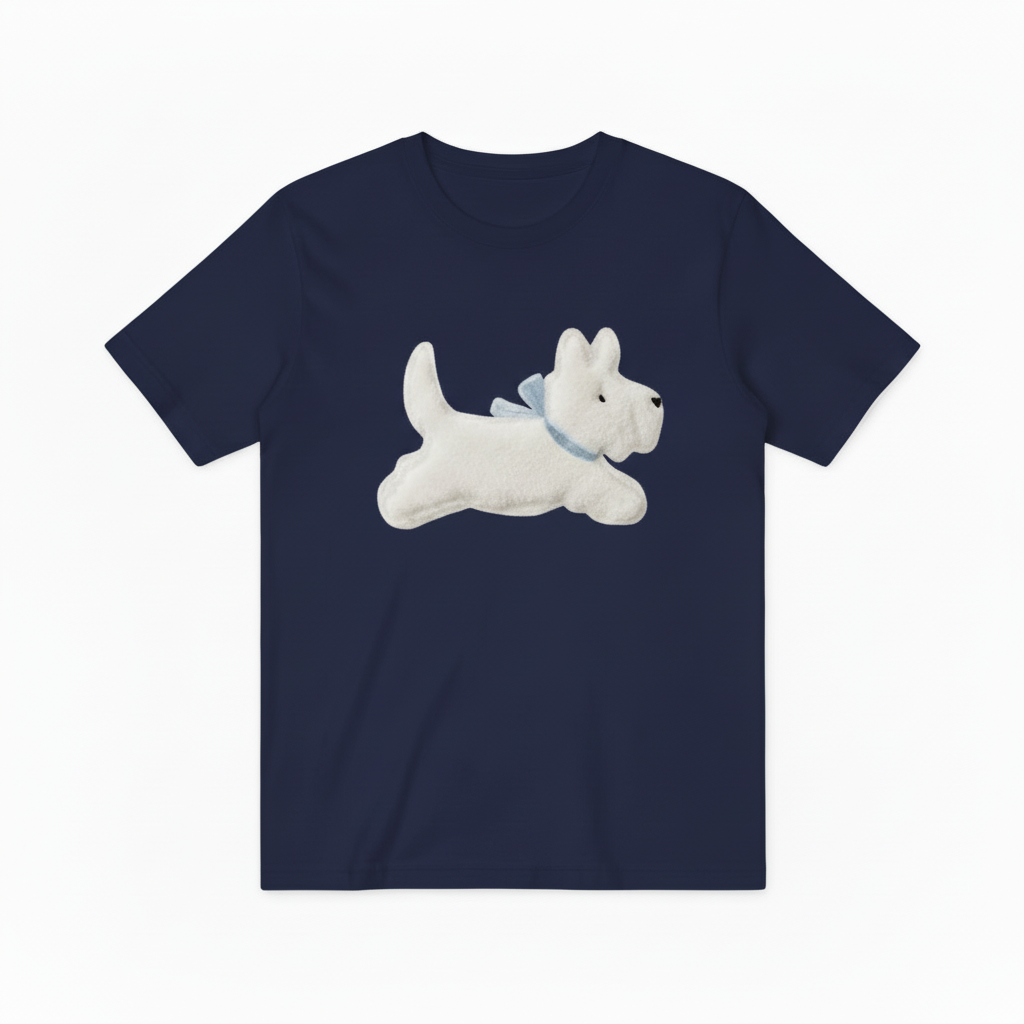 Westie Dog Graphic Tee Cute Dog Lover Gift T7057