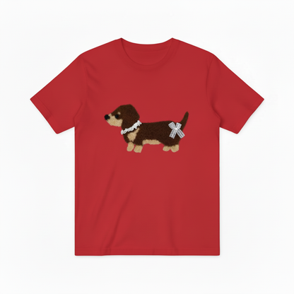 Dachshund Graphic Sweater Vintage Dog Lover Gift T7059