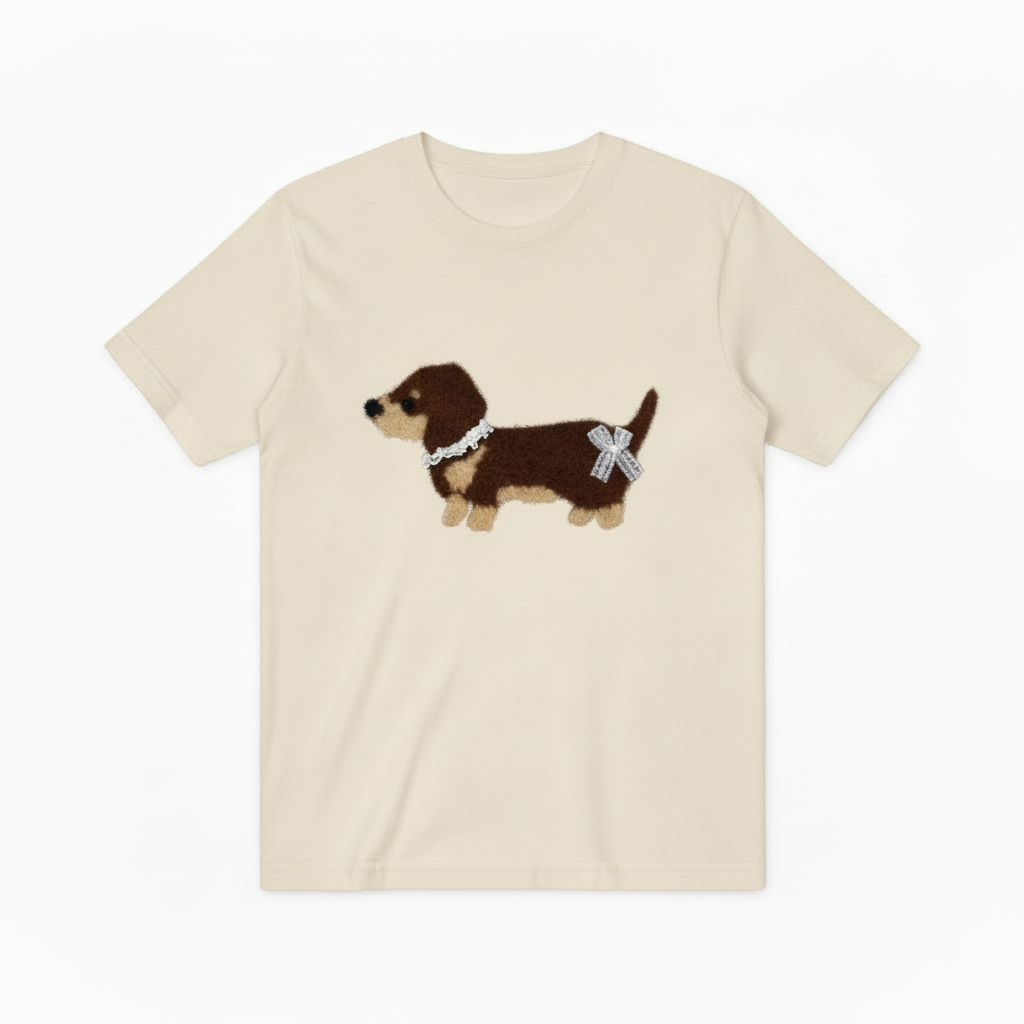 Dachshund Graphic Sweater Vintage Dog Lover Gift T7059