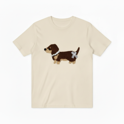 Dachshund Graphic Sweater Vintage Dog Lover Gift T7059