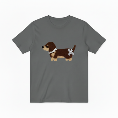 Dachshund Graphic Sweater Vintage Dog Lover Gift T7059