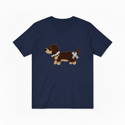 Dachshund Graphic Sweater Vintage Dog Lover Gift T7059