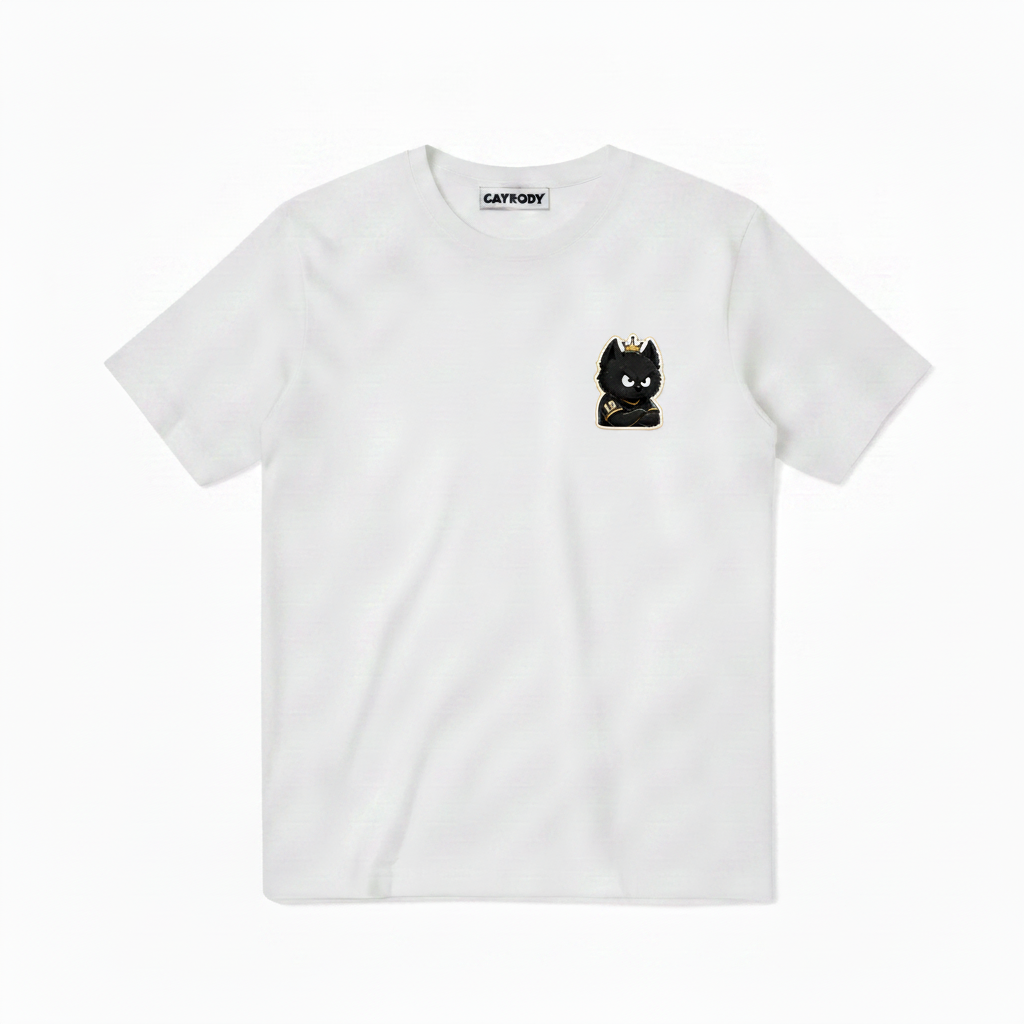 Playmaker King Cat Soccer Graphic Tee