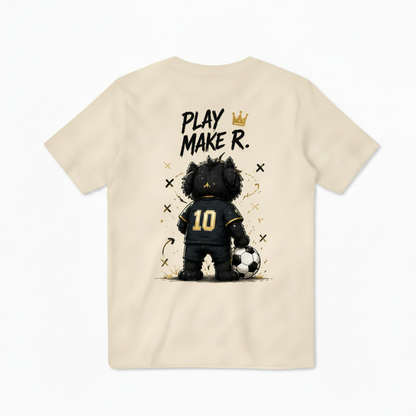 Playmaker King Cat Soccer Graphic Tee