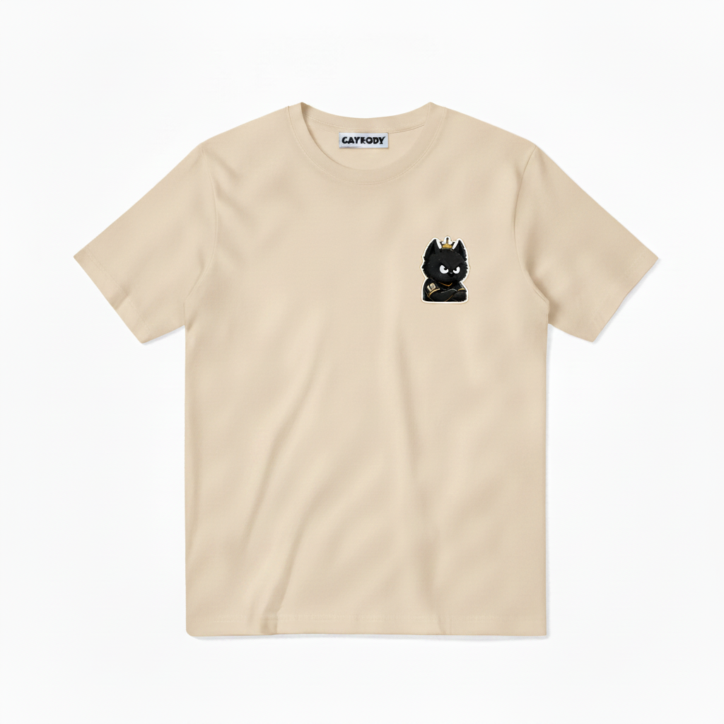 Playmaker King Cat Soccer Graphic Tee