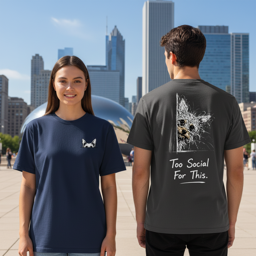 Too Social For This Tee