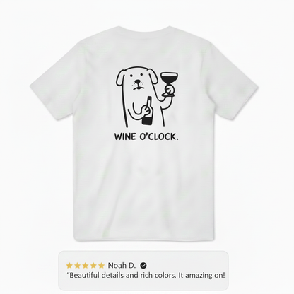 Wine O'Clock Tee