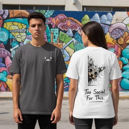 Too Social For This Tee
