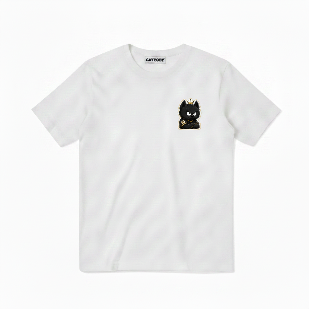 Built Different King Cat Soccer Graphic Tee
