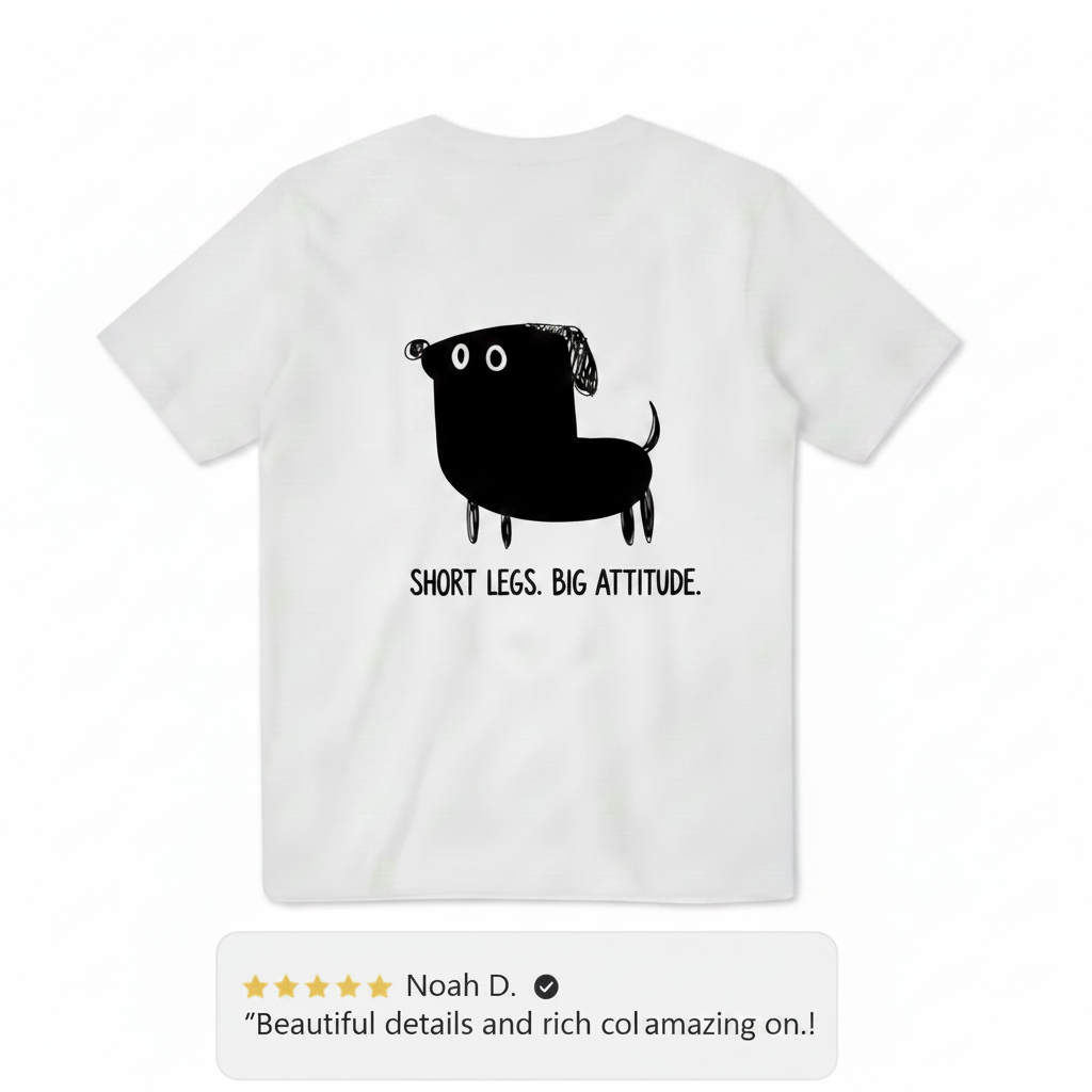 Short Legs. Big Attitude. Tee