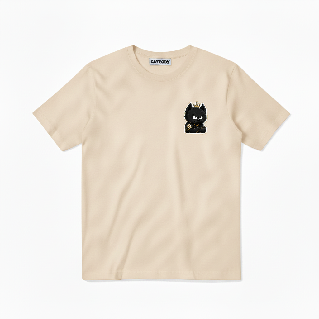 Built Different King Cat Soccer Graphic Tee