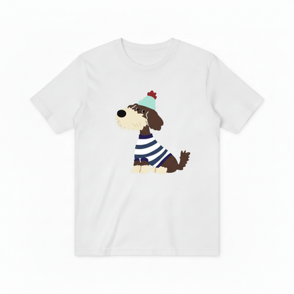 Cozy Dog Graphic Tee Funny Pet Gift T6002
