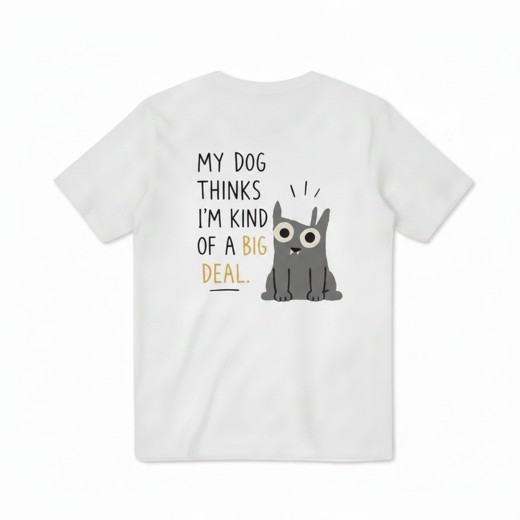 My Dog Thinks I'm a Big Deal Tee