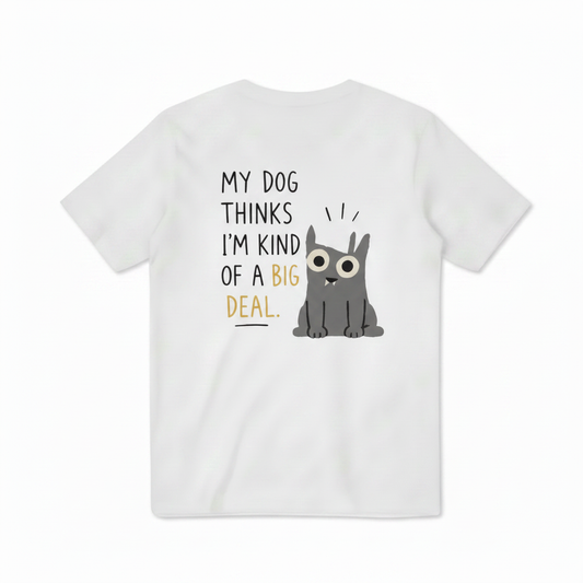 My Dog Thinks I'm a Big Deal Tee