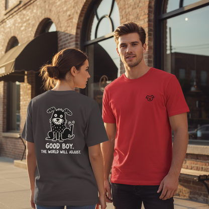 Good Boy. The World Will Adjust. Tee