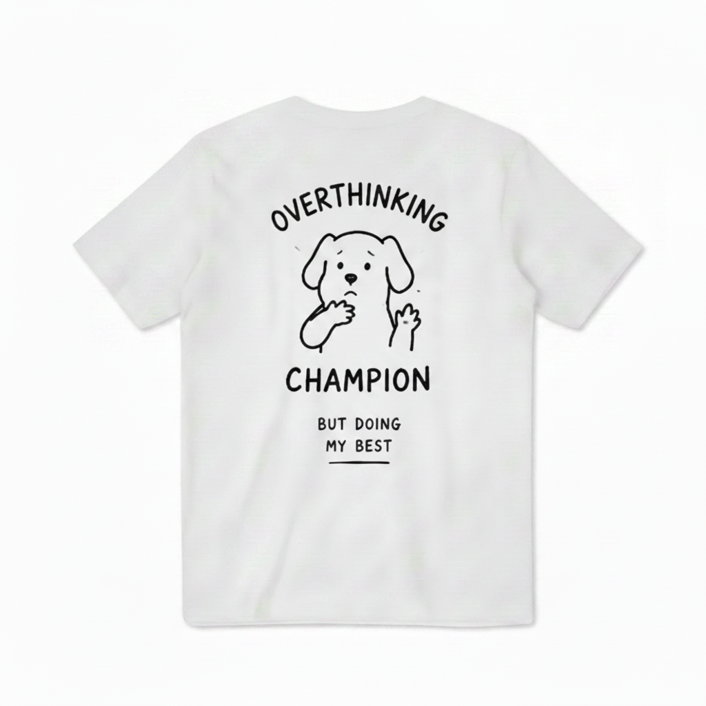 Overthinking Champion Tee