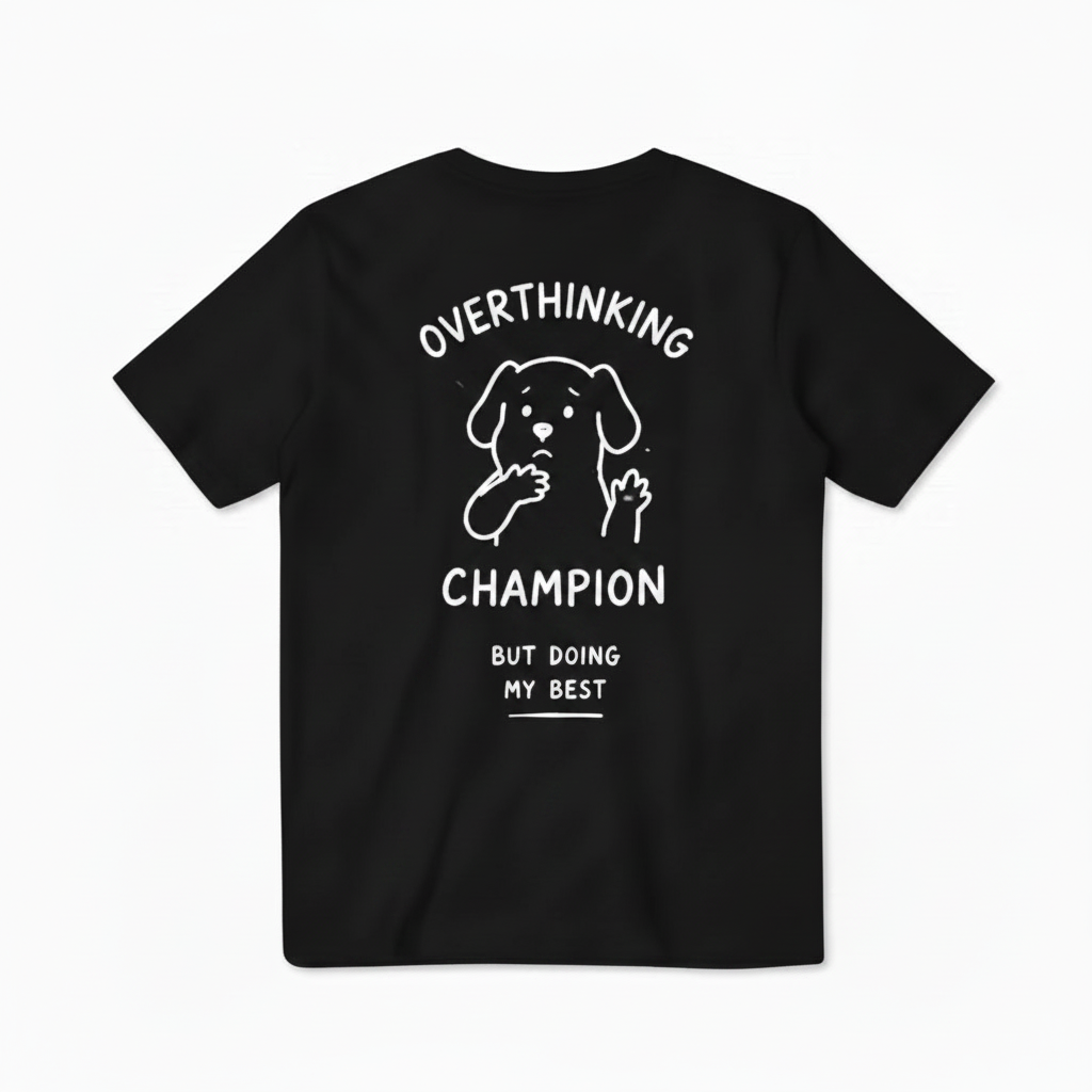Overthinking Champion Tee