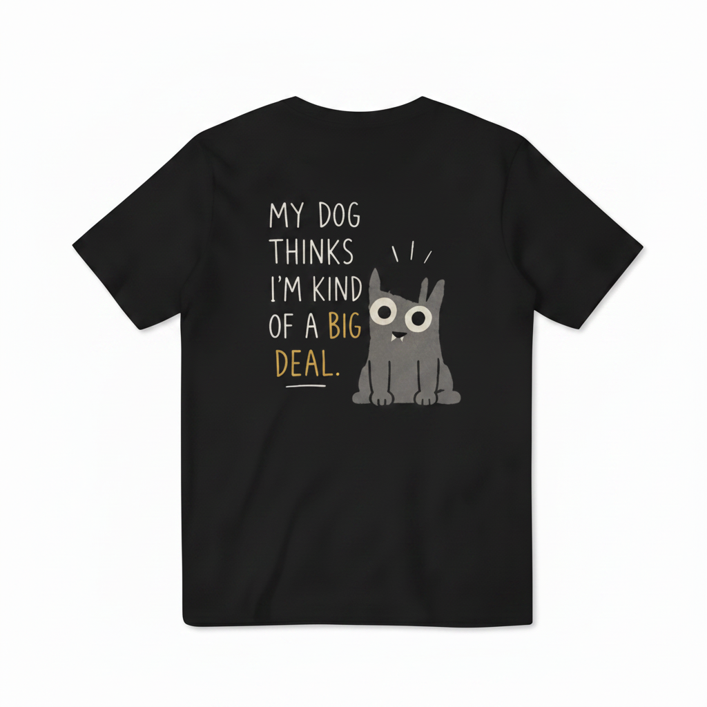 My Dog Thinks I'm a Big Deal Tee