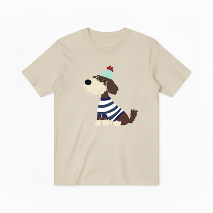 Cozy Dog Graphic Tee Funny Pet Gift T6002
