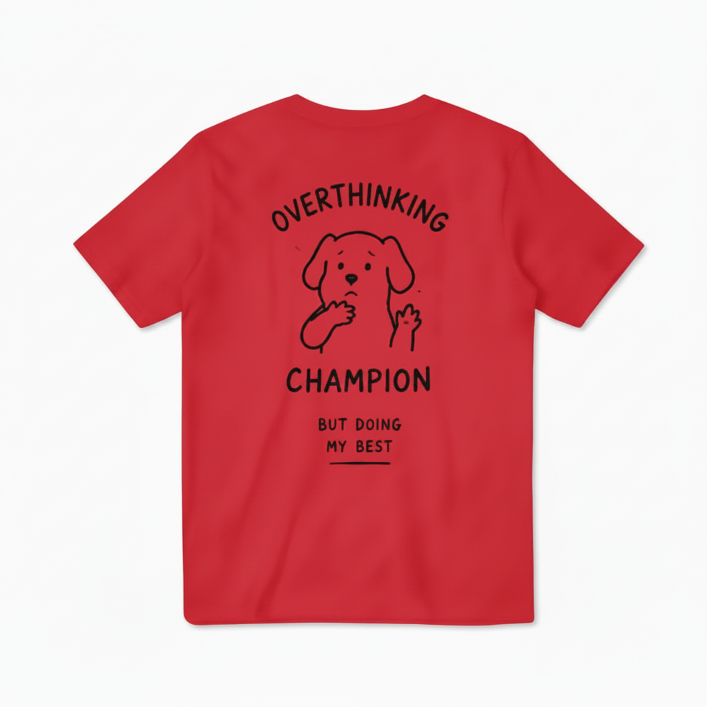 Overthinking Champion Tee