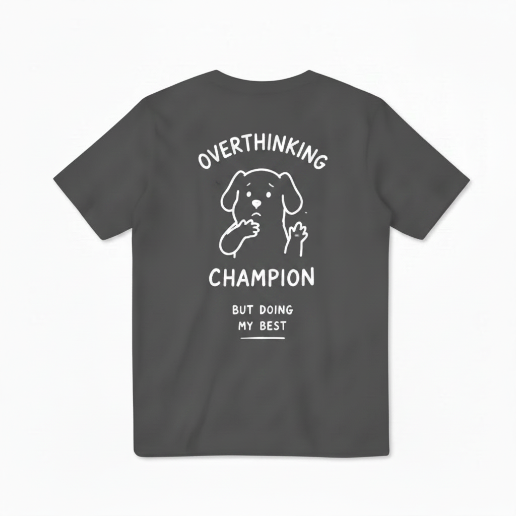 Overthinking Champion Tee
