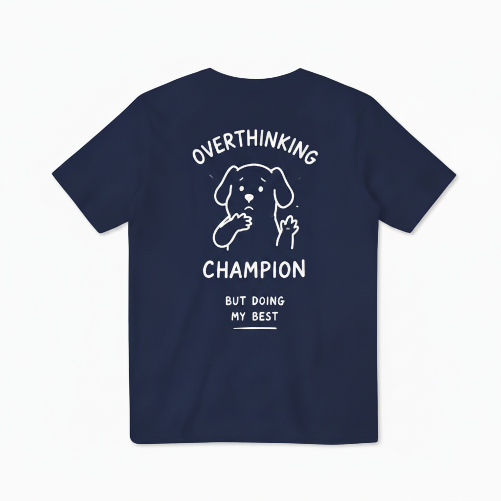 Overthinking Champion Tee