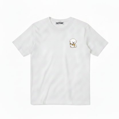 One More Rep Fluffy Dog Soccer Graphic Tee
