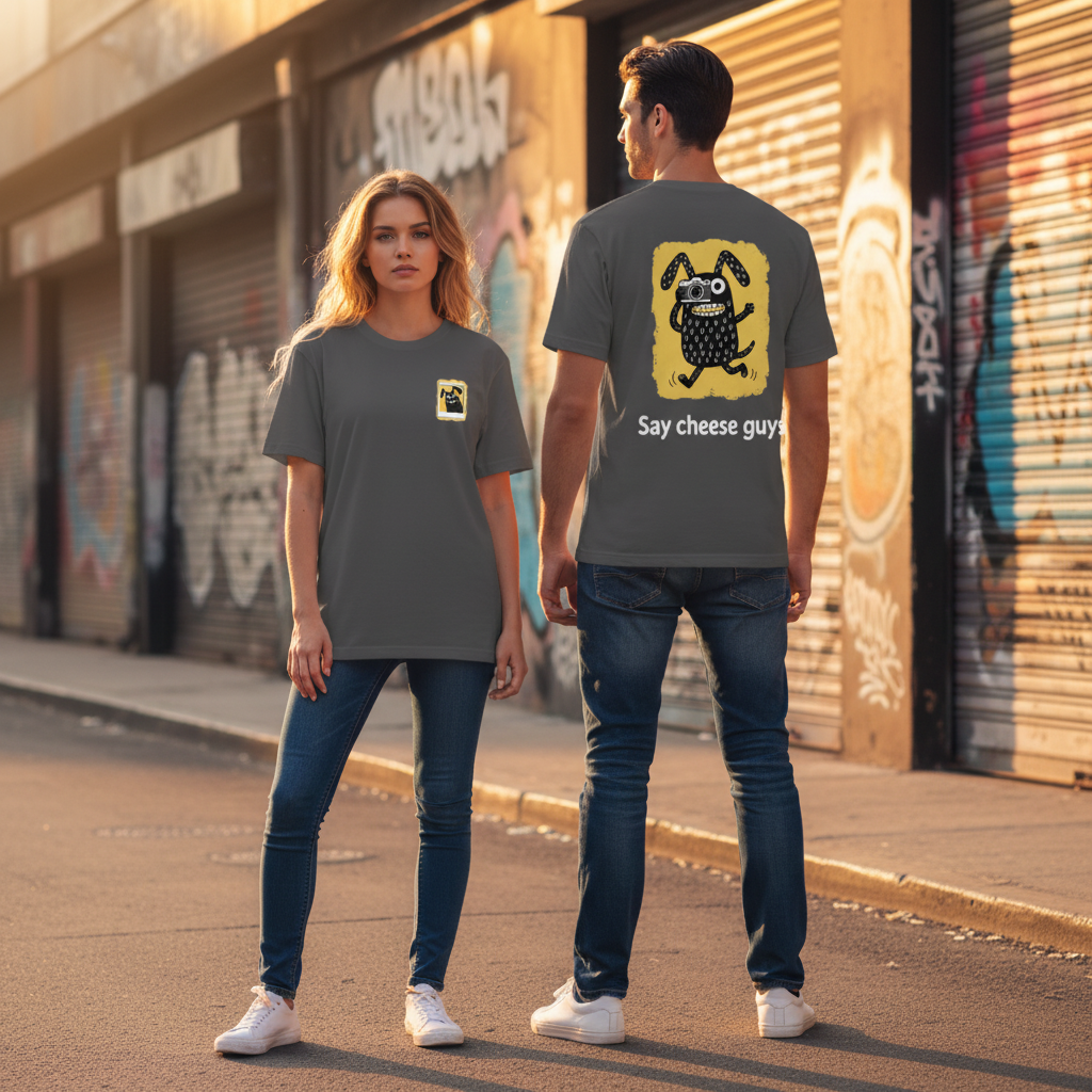 Say Cheese Guys Graphic Tee
