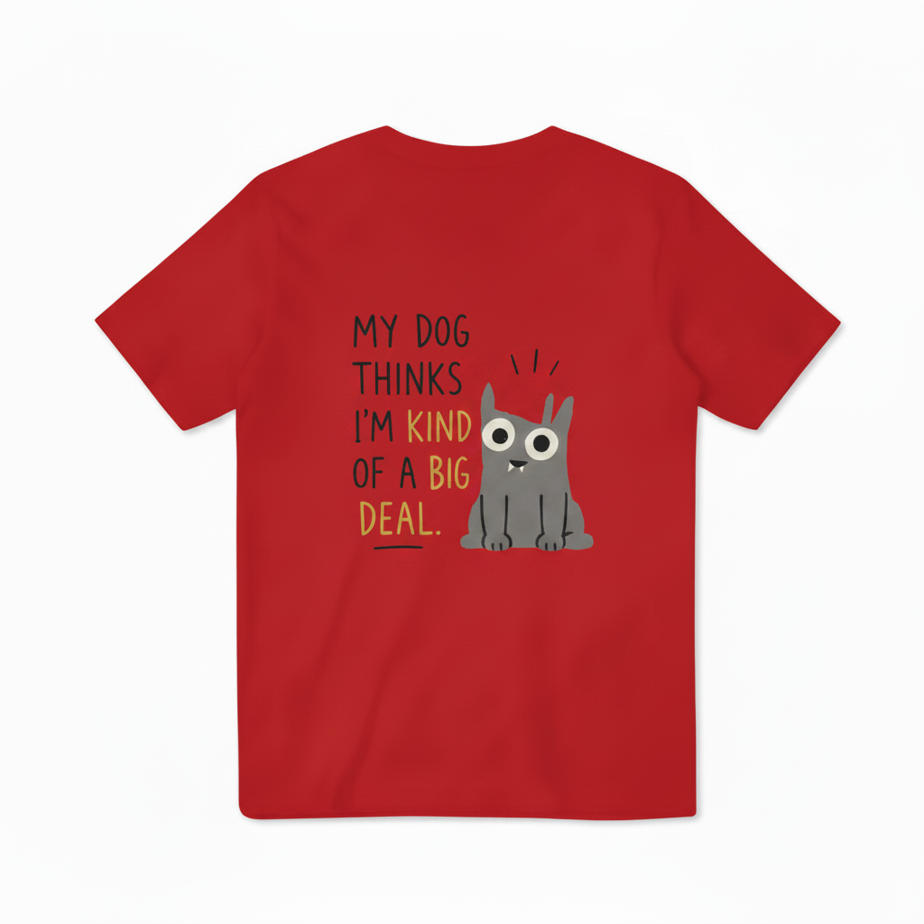 My Dog Thinks I'm a Big Deal Tee