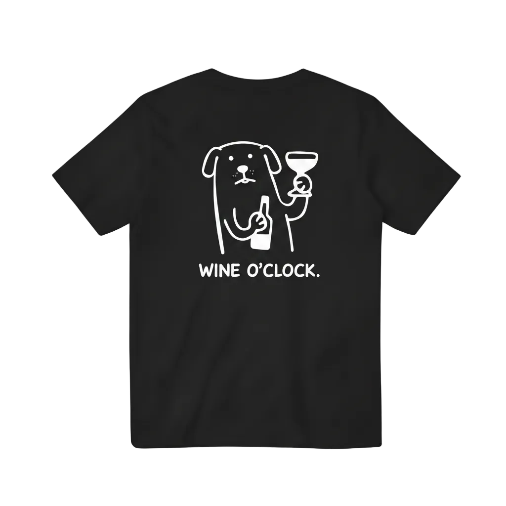 Wine O'Clock Tee