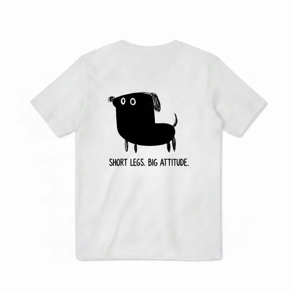 Short Legs. Big Attitude. Tee
