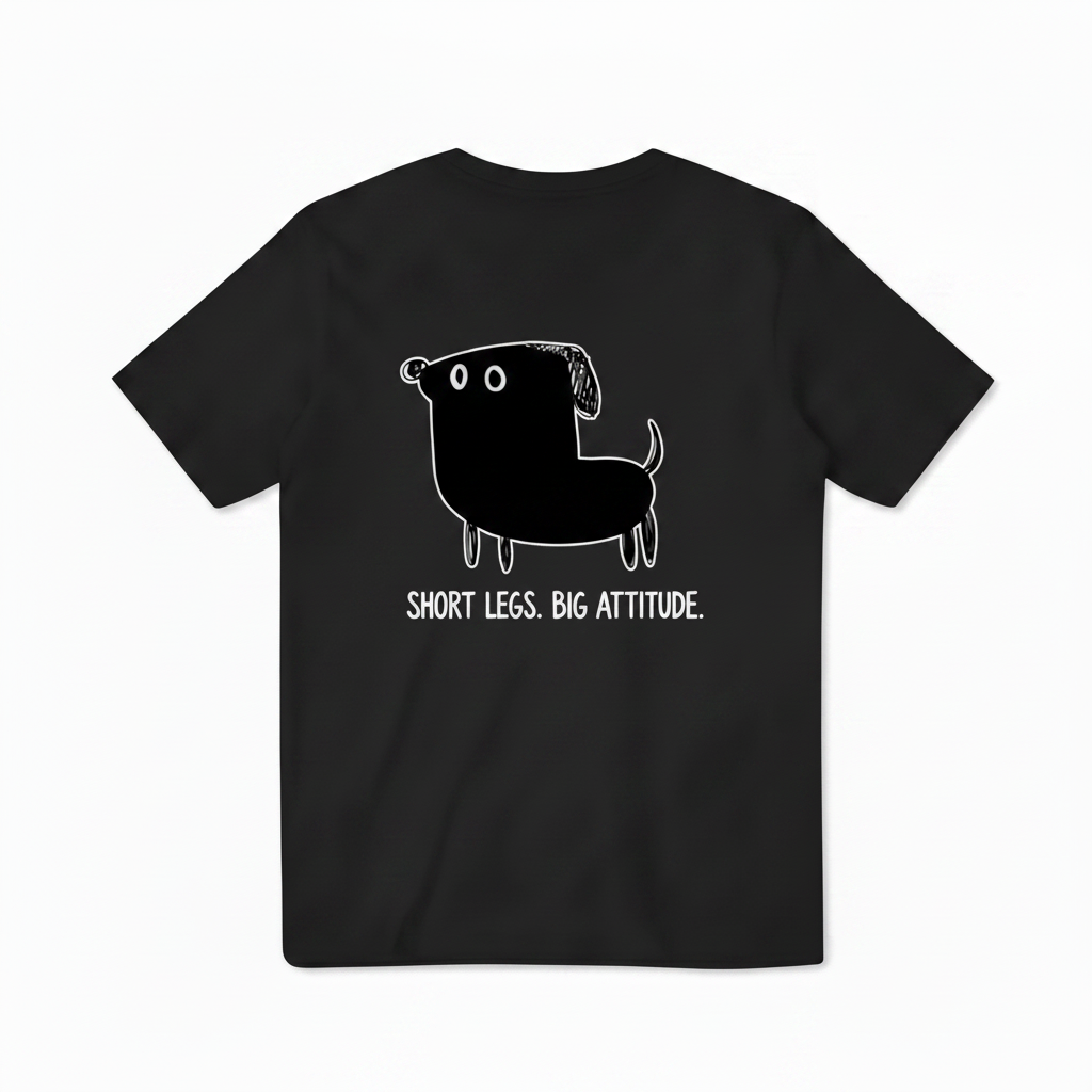 Short Legs. Big Attitude. Tee