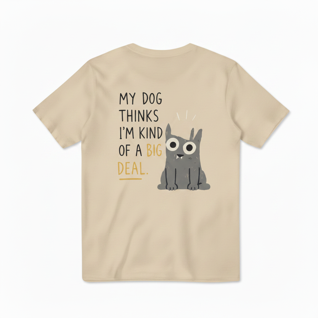 My Dog Thinks I'm a Big Deal Tee