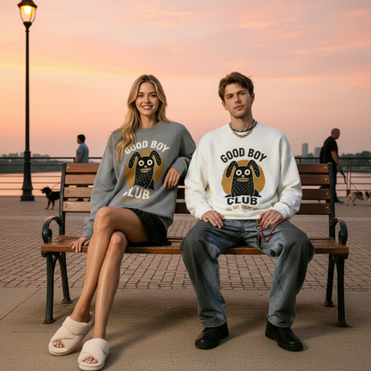 Good Boy Club All Day Crewneck C1125
