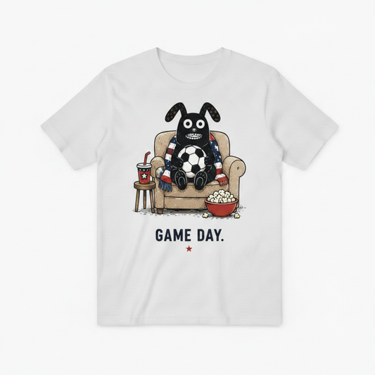 Game Day Funny Soccer Fan Graphic Tee