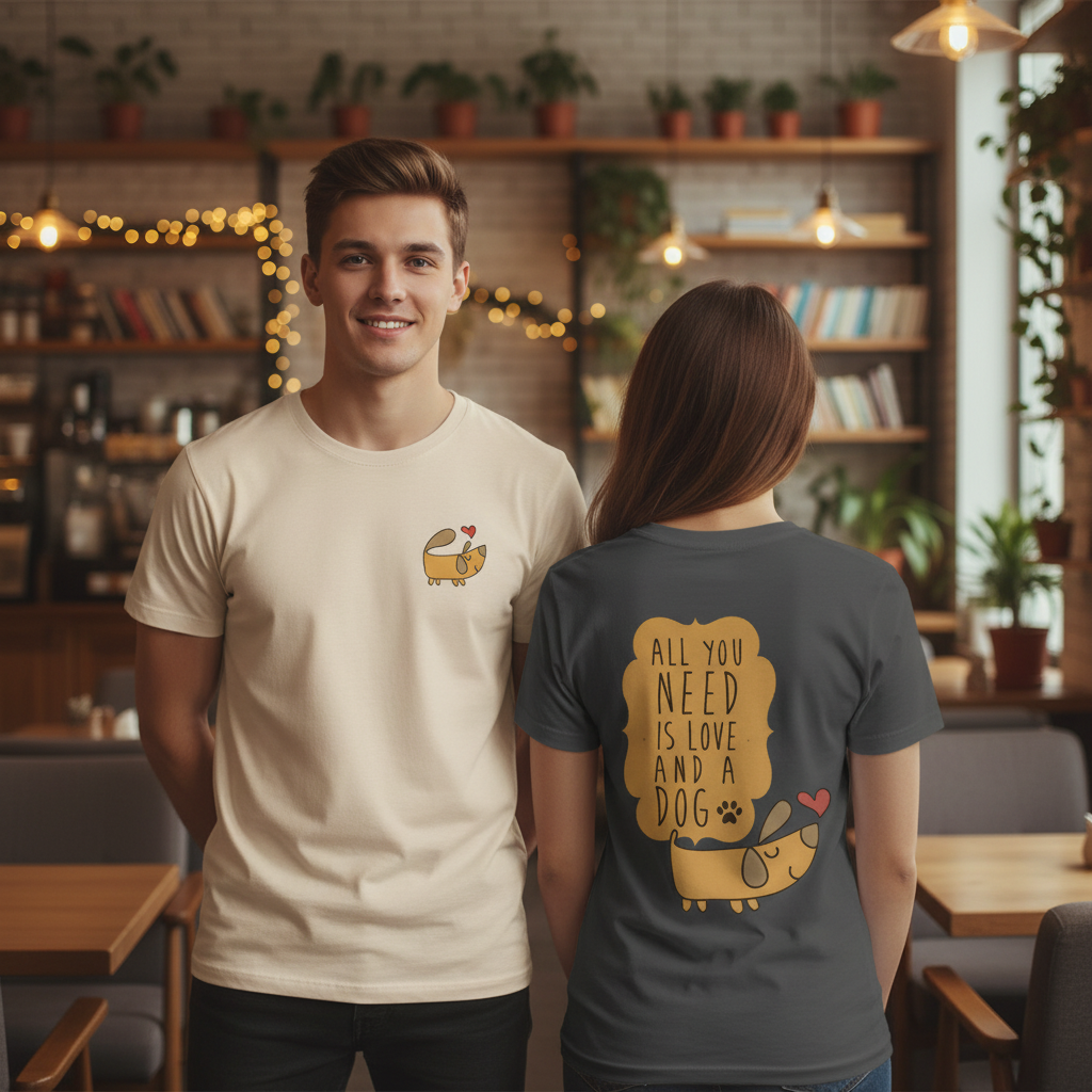 Love and a Dog Tee