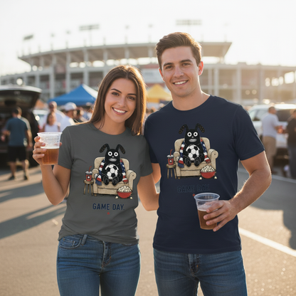 Game Day Funny Soccer Fan Graphic Tee