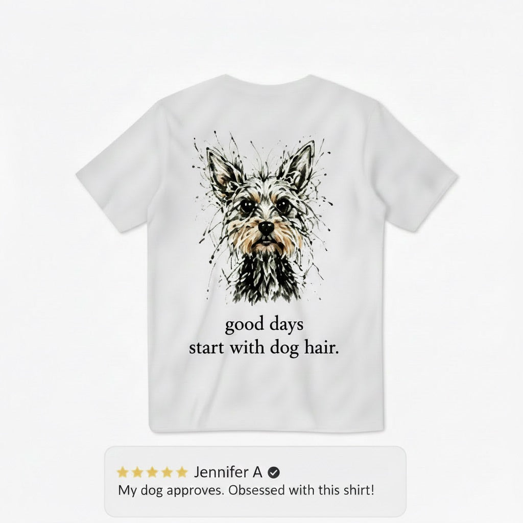 Good Days Start with Dog Hair Tee