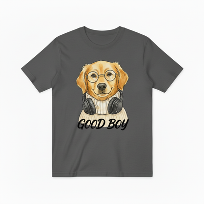 Retro Hipster Golden Retriever T-Shirt, Perfect for Pet Lovers T4001