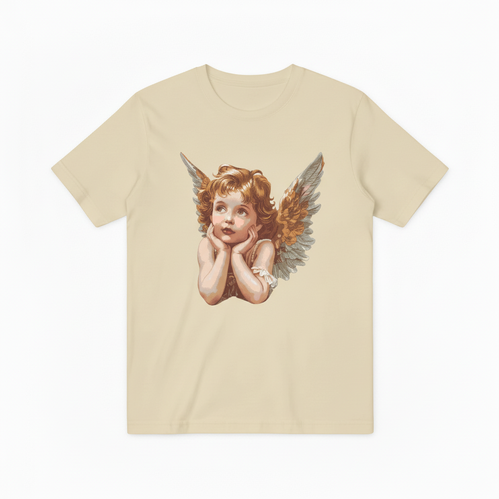 Renaissance Angel Cherub T-Shirt T4012