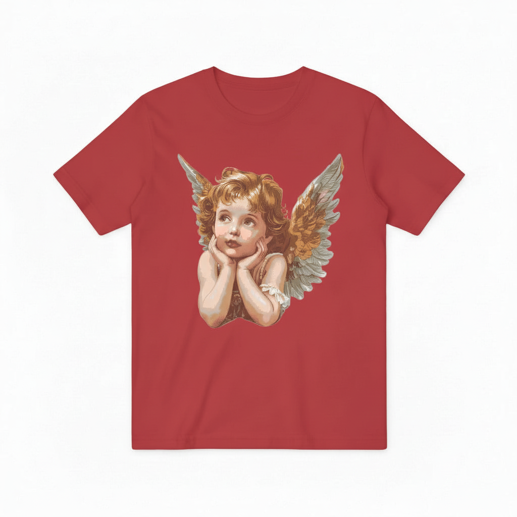 Renaissance Angel Cherub T-Shirt T4012
