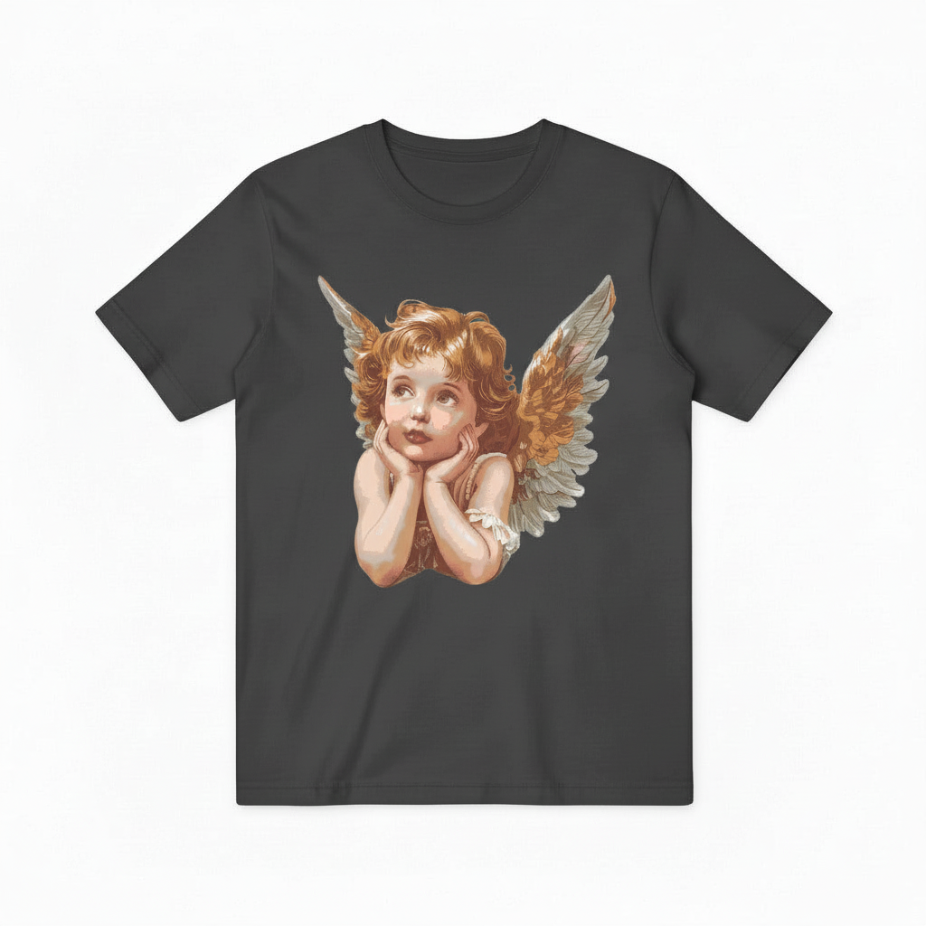 Renaissance Angel Cherub T-Shirt T4012